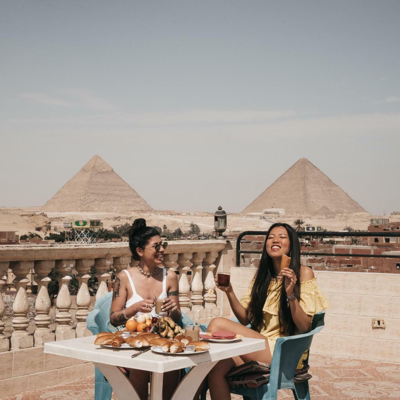 Pyramids Inn Hotel Kafret el-Gabal Dış mekan fotoğraf